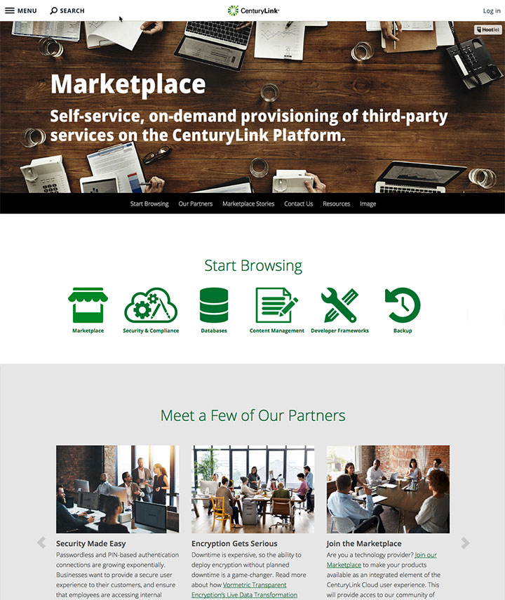 Join the CenturyLink Hybrid IT Marketplace
