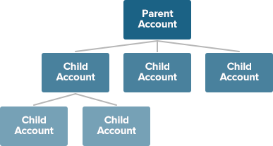 Cloud Management capabilities include Parent and Sub Accounts