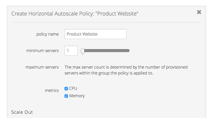 Horizontal Autoscale Policies