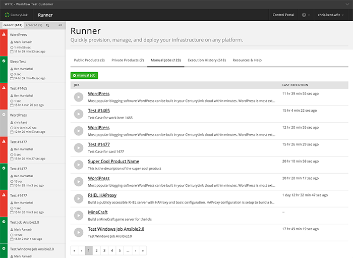 Runner delivers an automation framework for agile software development