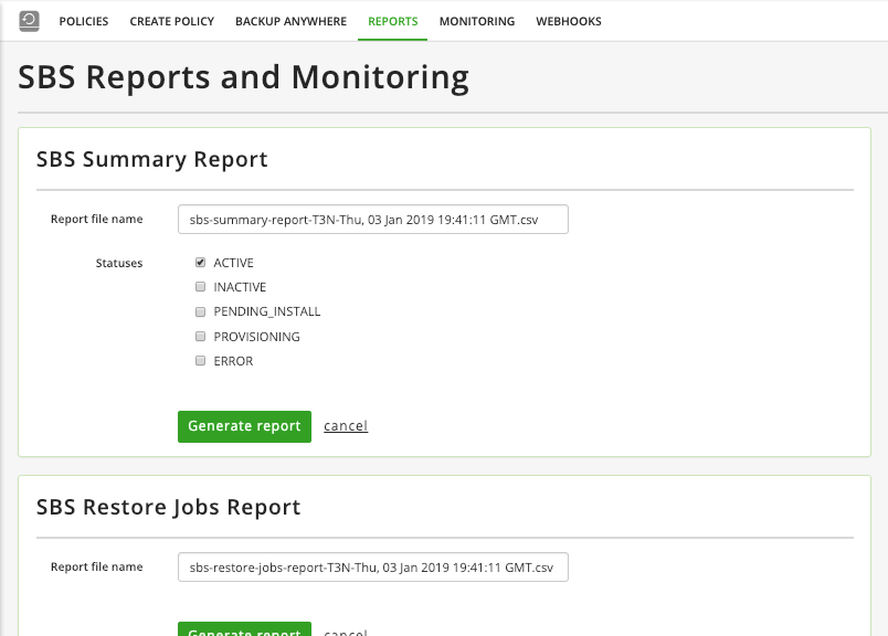 Restoring from a Cloud Backup - BrightPay Documentation