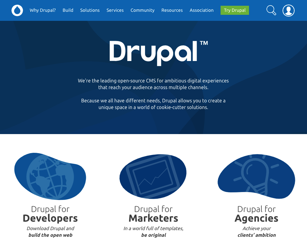 review cms drupal