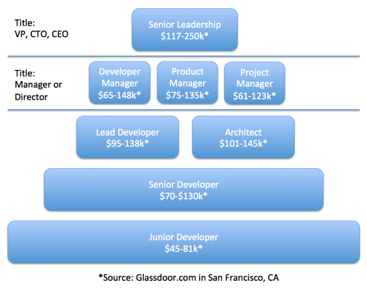 Information Technology Career Path Flow Chart