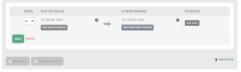 source and destination networks