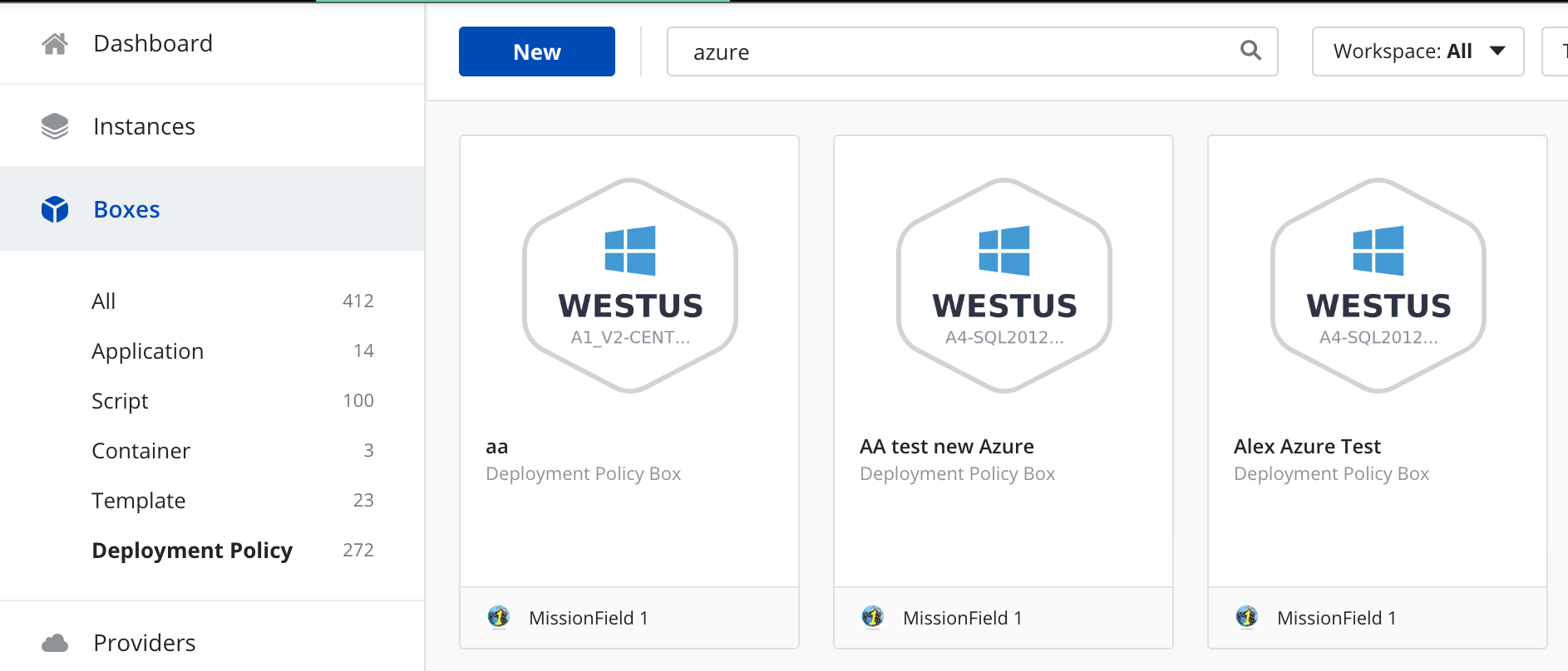 Azure Deployment Policies 