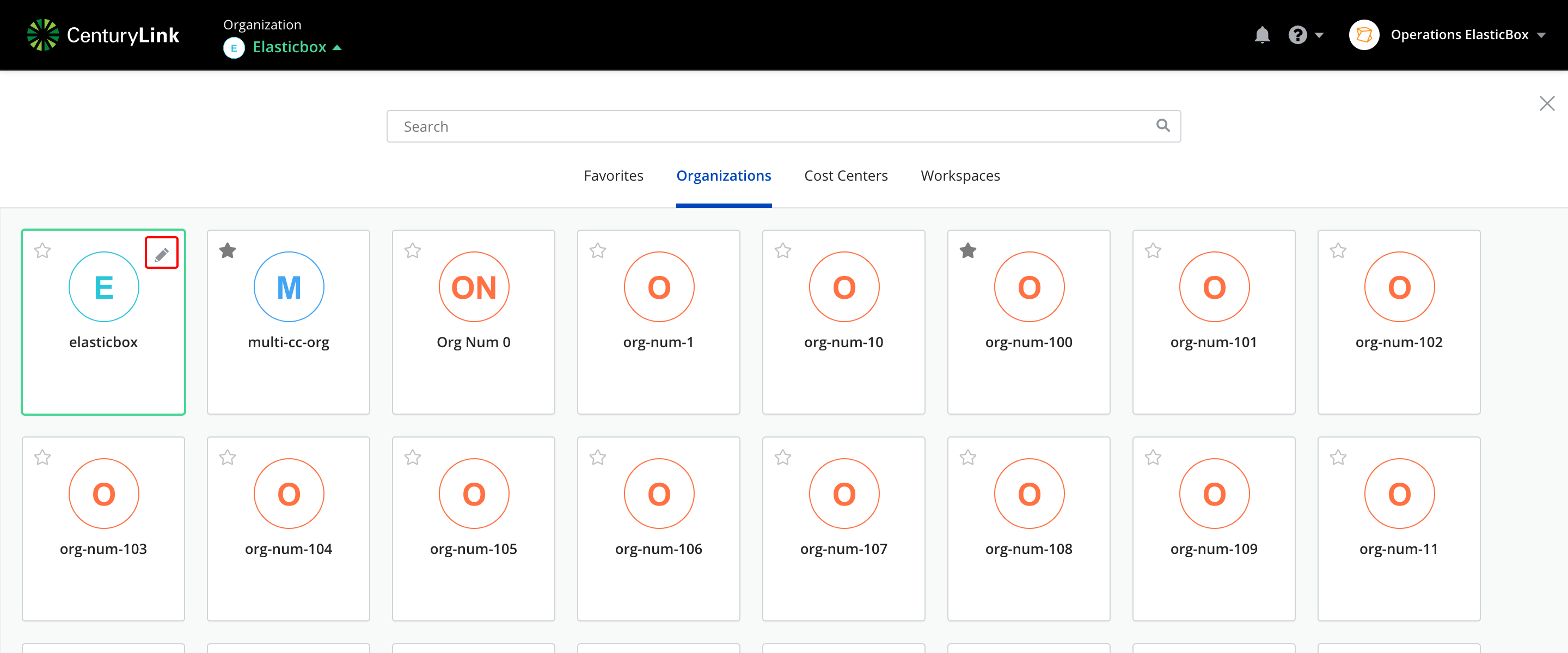 Change CAM Workspace Scope