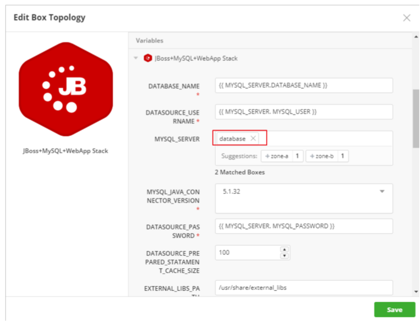 JBoss Application tagging to database 