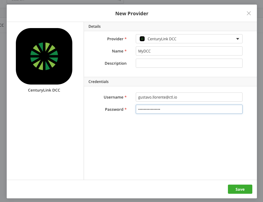 New Lumen DCC provider