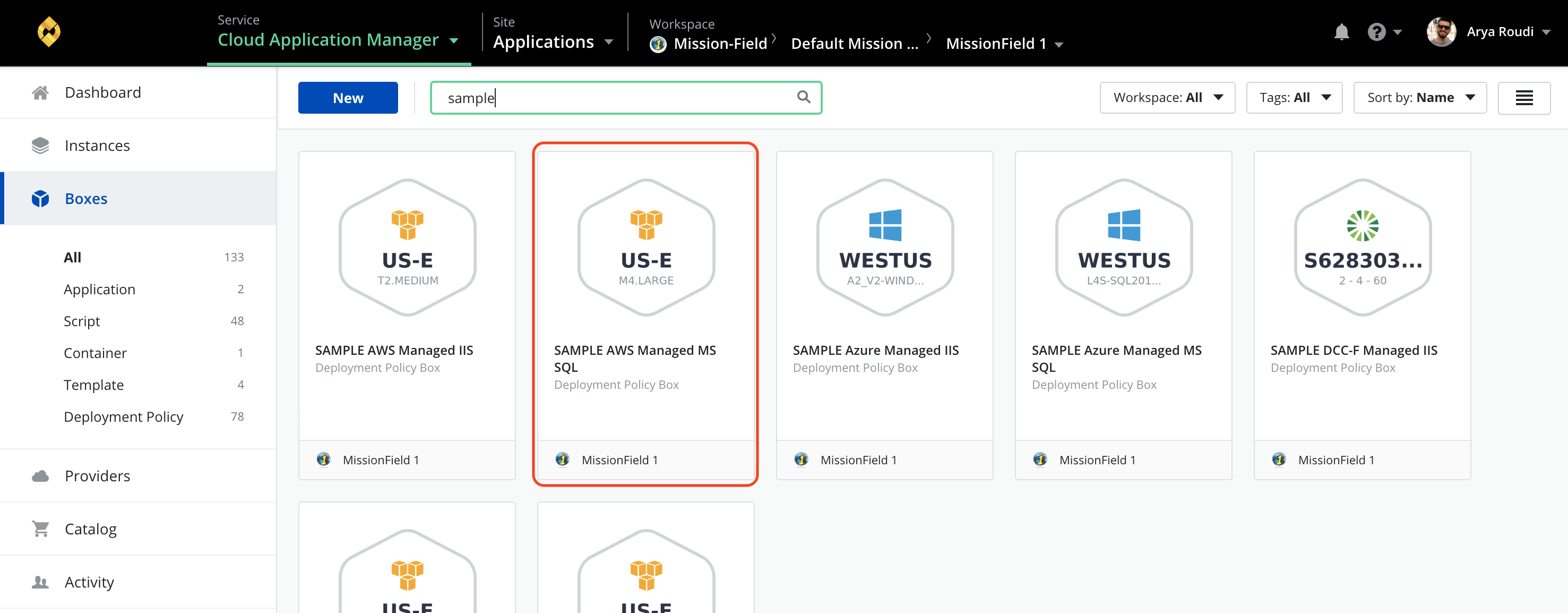 MSSQL_AwsDeploymentPolicySample.png