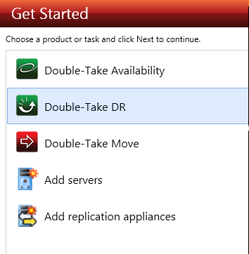 DT console DR get started