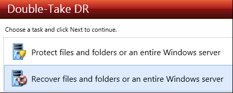 DT console DR recover