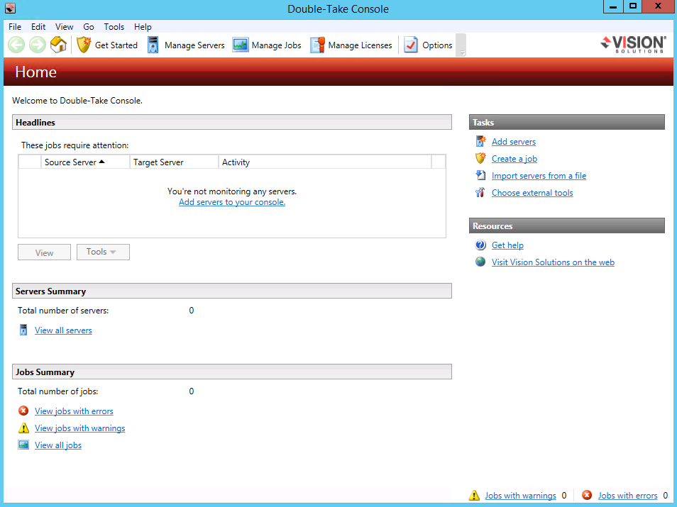DTconsole UI