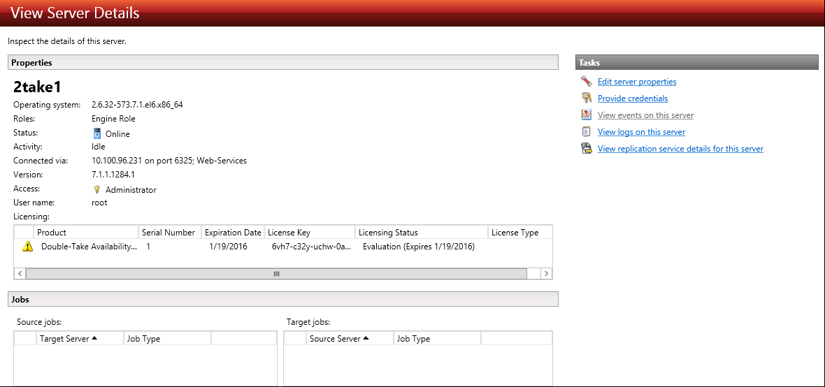 DT-console-serverdetails