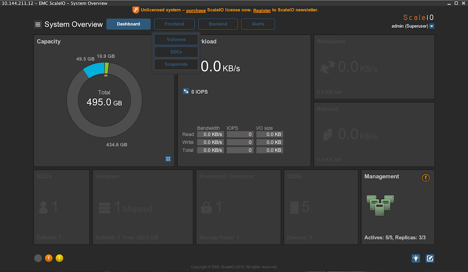 Billedresultat for scaleio management