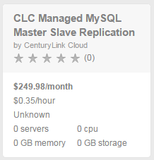 MySQL Master-Slave Blueprint