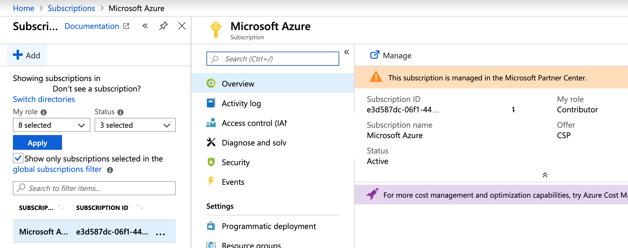 MS Azure Services legacy APIs