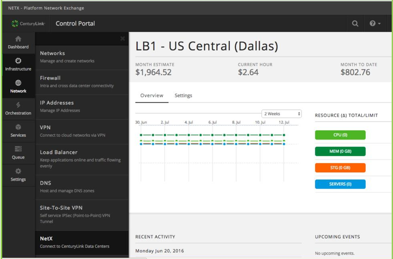 Network Exchange Getting Started Guide CenturyLink Cloud